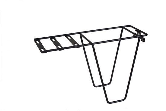 Steco Bagagedrager verlenger Tas-Mee - voor fietstassen - mat zwart