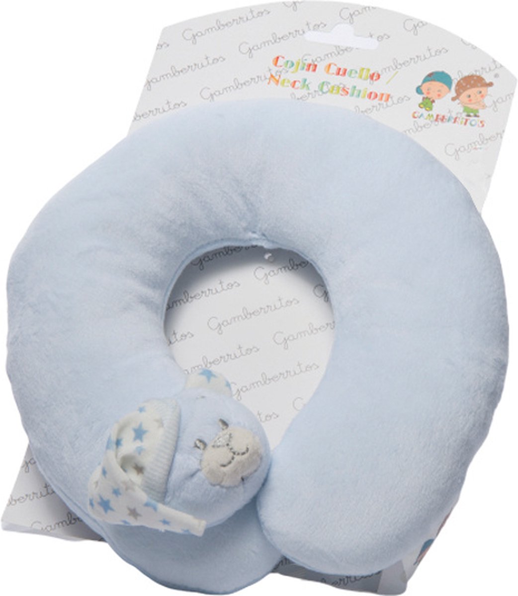 Gamberritos Nek Kussen Kinderen One Size Blauw