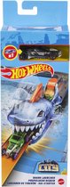 Hot Wheels Shark Launcher - Inclusief voertuig 7 cm - Speelfigurenset