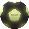 foto van KickerBall Voetbal -  Speciaal ontwikkeld voor extreme effect bochten - Trick bal met extra spin - Glow in the Dark - 21 cm