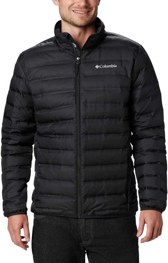 Columbia Lake 22 Donsjas Heren, black Maat S