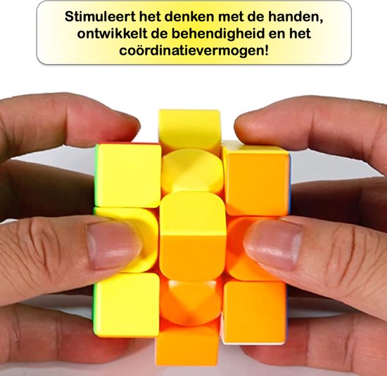 Thumbnail van een extra afbeelding van het spel Rubiks Cube - Speed Cube set 4 in 1 - Moyu - Rubiks kubus - Cadeauset - Breinbrekers - Puzzel kubus - 2x2, 3x3, 4x4, 5x5