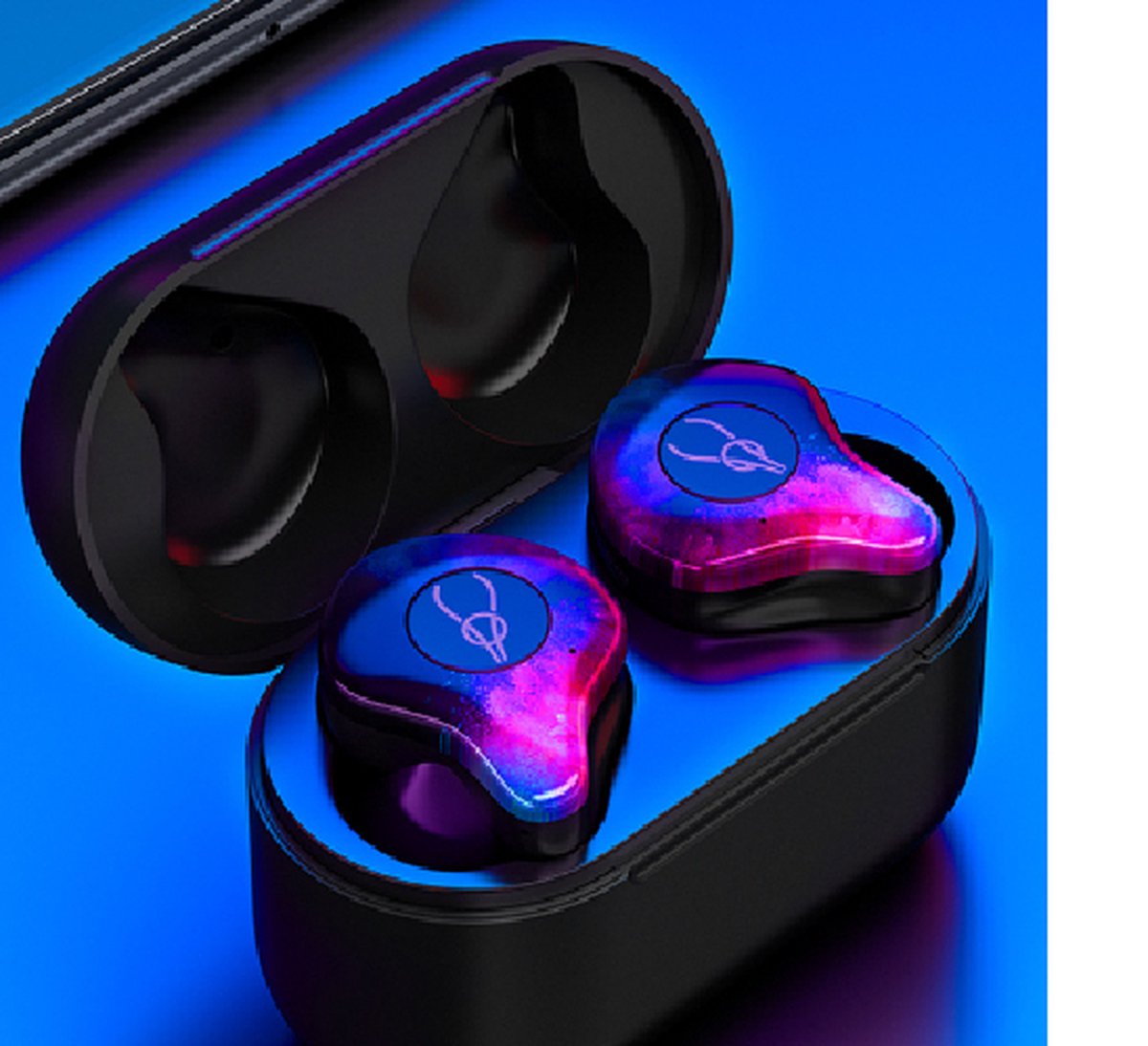 Sabbat X12 Pro Draadloze Oordopjes - Bluetooth 5.2 Headset - Bluetooth Oordopjes - Oortjes Draadloos - Draadloos Oordopjes - High Quality - 24 Uur Speeltijd - Flame
