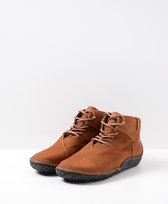 Wolky Hoge veterschoenen Mokola cognac nubuck