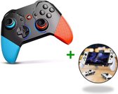 MOJO Draadloze Pro Controller Geschikt voor Nintendo Switch / Lite / OLED met Ergonomische Multifunctionele Handvat Gripstand