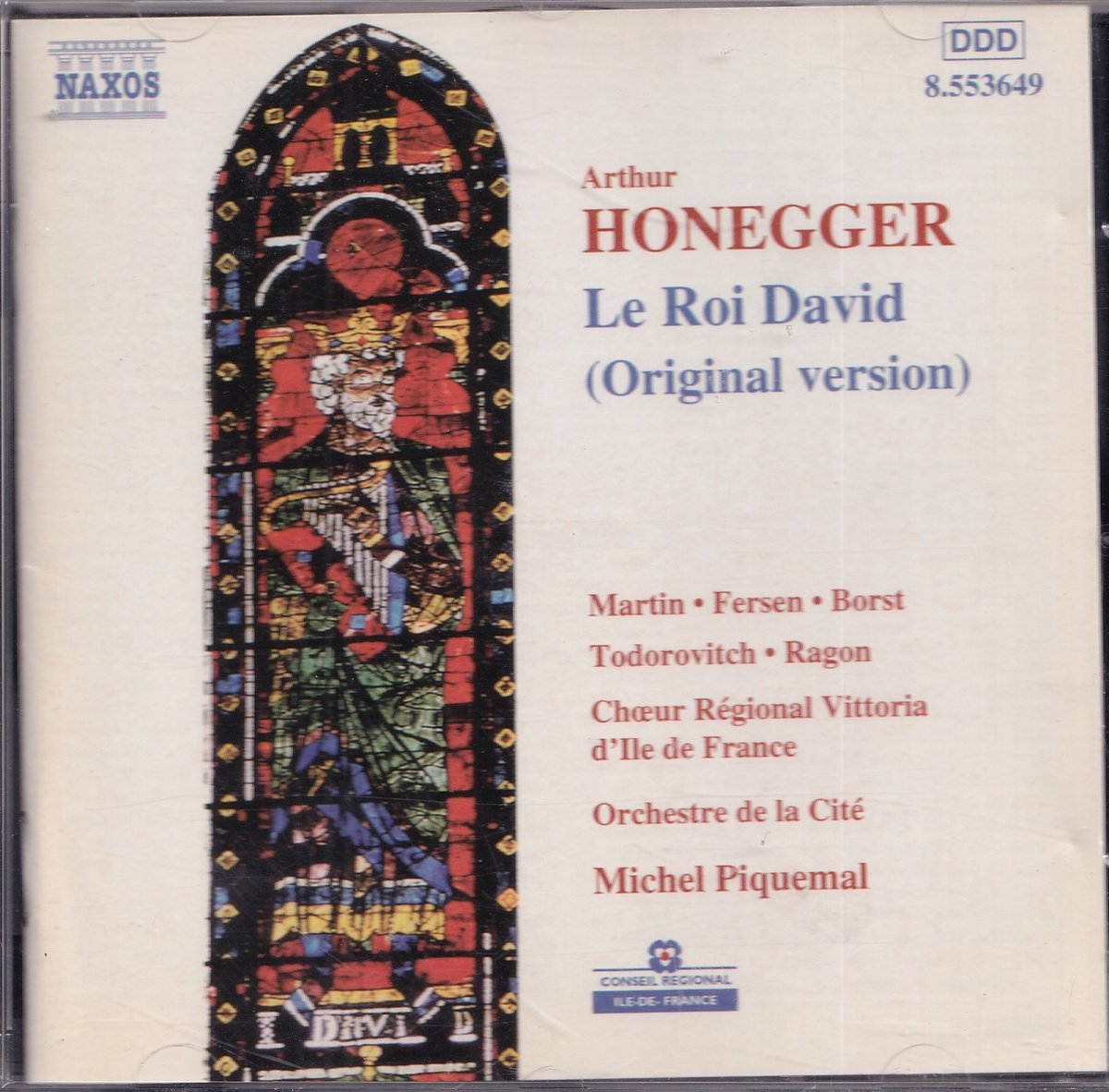 Le Roi David - Arthur Honegger - Michel Piquemal