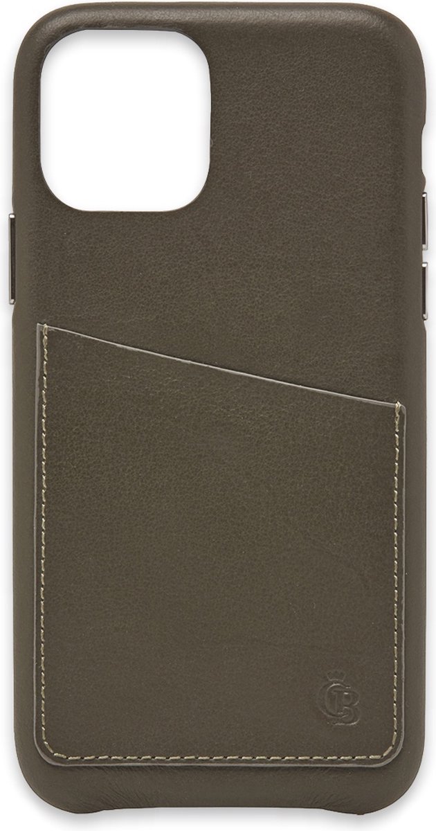 Castelijn & Beerens - Nappa X Back Cover Wallet iPhone 12 / 12 PRO | groen -