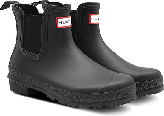 Hunter - Regenlaarzen voor vrouwen - Originele Chelsea - Zwart - maat 36EU  | bol.com