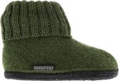 Bergstein Cozy Sloffen Unisex Junior - Forest - Maat 38