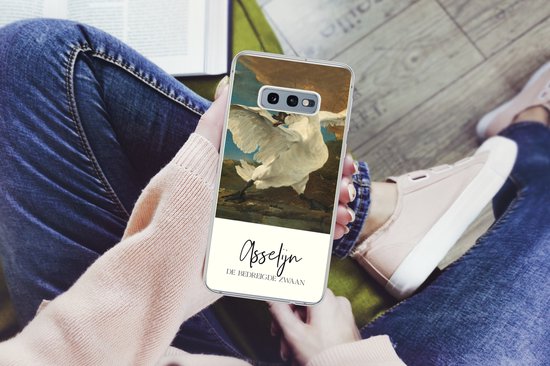 Coque Samsung Galaxy S10e - Le cygne en voie de disparition - Asselijn - Maîtres anciens - Coque de téléphone en Siliconen