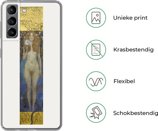 Coque Samsung Galaxy S21 - Nuda veritas - Gustav Klimt - Siliconen