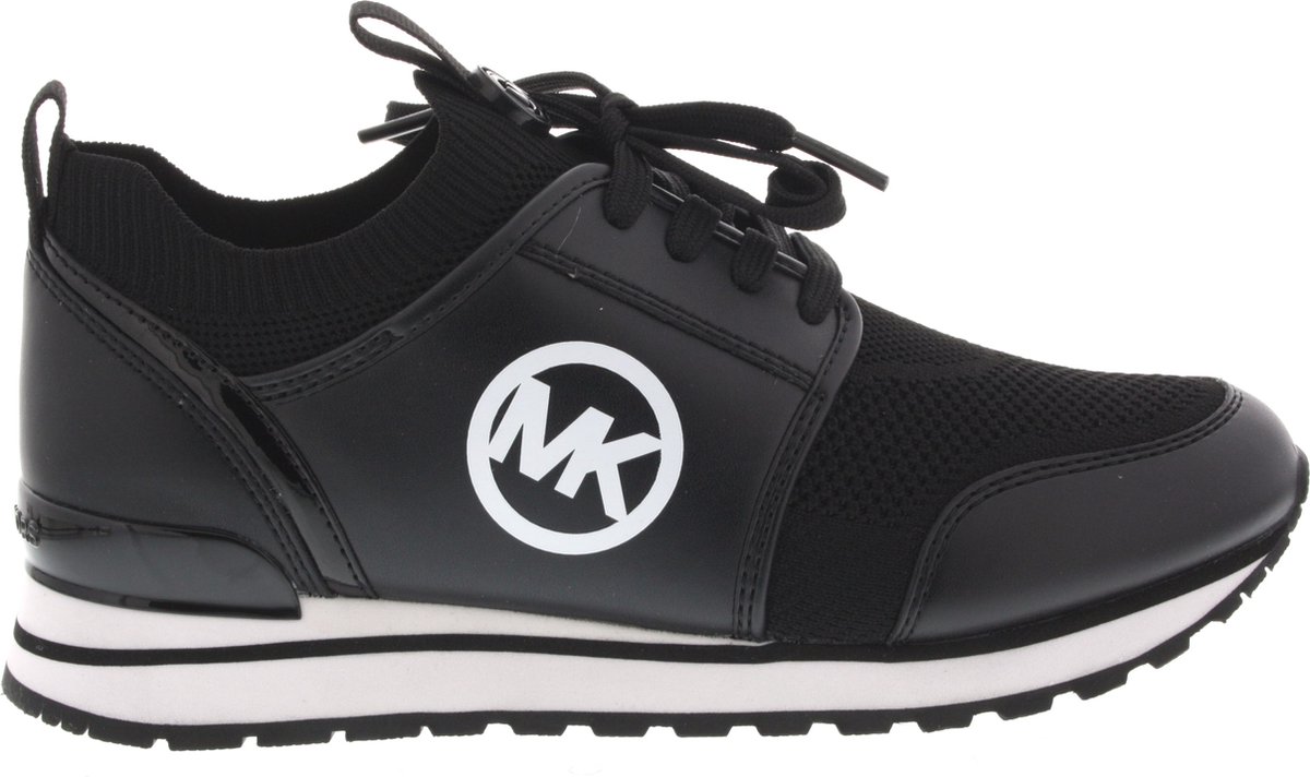 Dames Sneakers Michael Kors Dash Knit Trainer Zwart - Maat 38