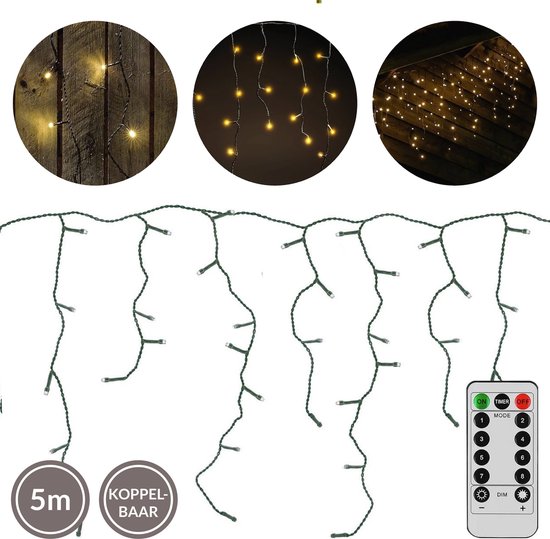 SALCAR Led-lichtsnoer voor buiten, USB, 2 , 20 leds, kerstbooverlichting voor buiten, waterdicht, lichtketting voor binnen en buiten, kerstboo, tuin, feesten, warwit | Kerst | Joybuy