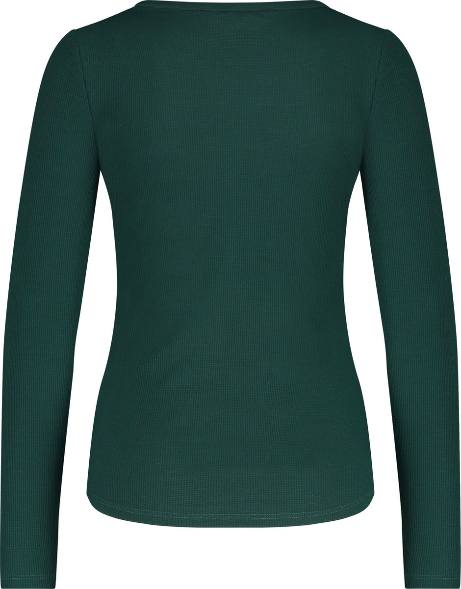 AIEOE Heren nachthemd pyjama top katoen lichtgewicht nachtjapon lange mouw eendelige nachtkleding halve knop loungewear, Wit, M