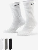 Chaussettes mi-mollet en coton Nike pour tous les jours - 3 couleurs - taille 46-50