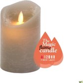 The magic flame candle 360hr timer led by peha licht grijs
