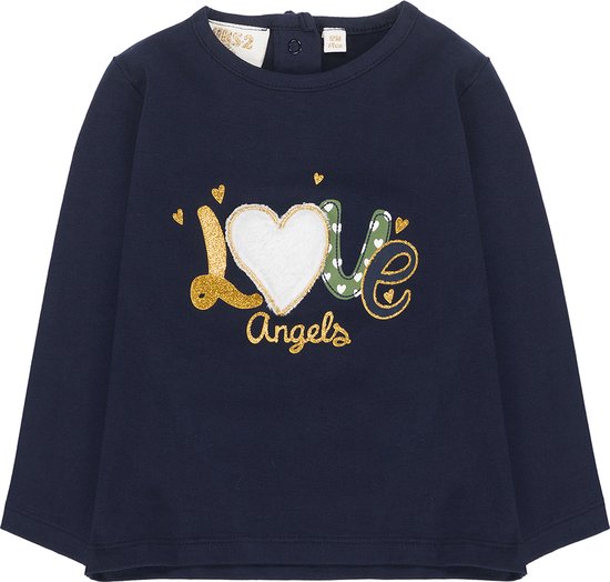 LOVE ANGELS T-SHIRTJE VOOR BABY'S EN PEUTERS