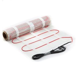 Zelfklevend elektrische vloerverwarmingsmat 1m2 100W/m2 | Elektrische vloerverwarming