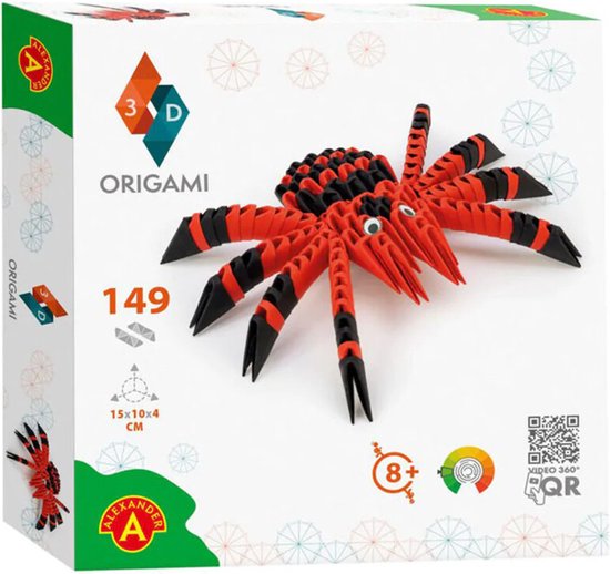Alexander - ORIGAMI 3D - Spider - 149pcs