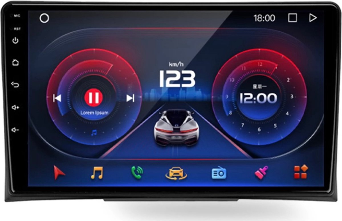 Volkswagen Multivan T5 2000-2015 Android 10 navigatie en multimediasysteem 2+32GB