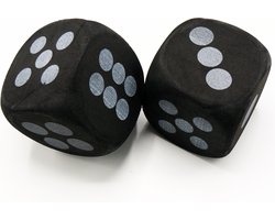 Doodadeals® - Dobbelsteen Groot – Grote Dobbelsteen – Foam – Reuze – 65 x 65mm – Set van 6