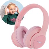 iMoshion Bluetooth Koptelefoon Kinderen Met Led Verlichting - Kinder Koptelefoon - Kinder Hoofdtelefoon Over Ear - Kindvriendelijk - Roze