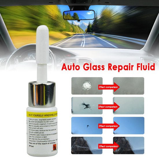 Voorruit Reparatie Kit Autoruit Reparatie Set Windshield Repair Kit