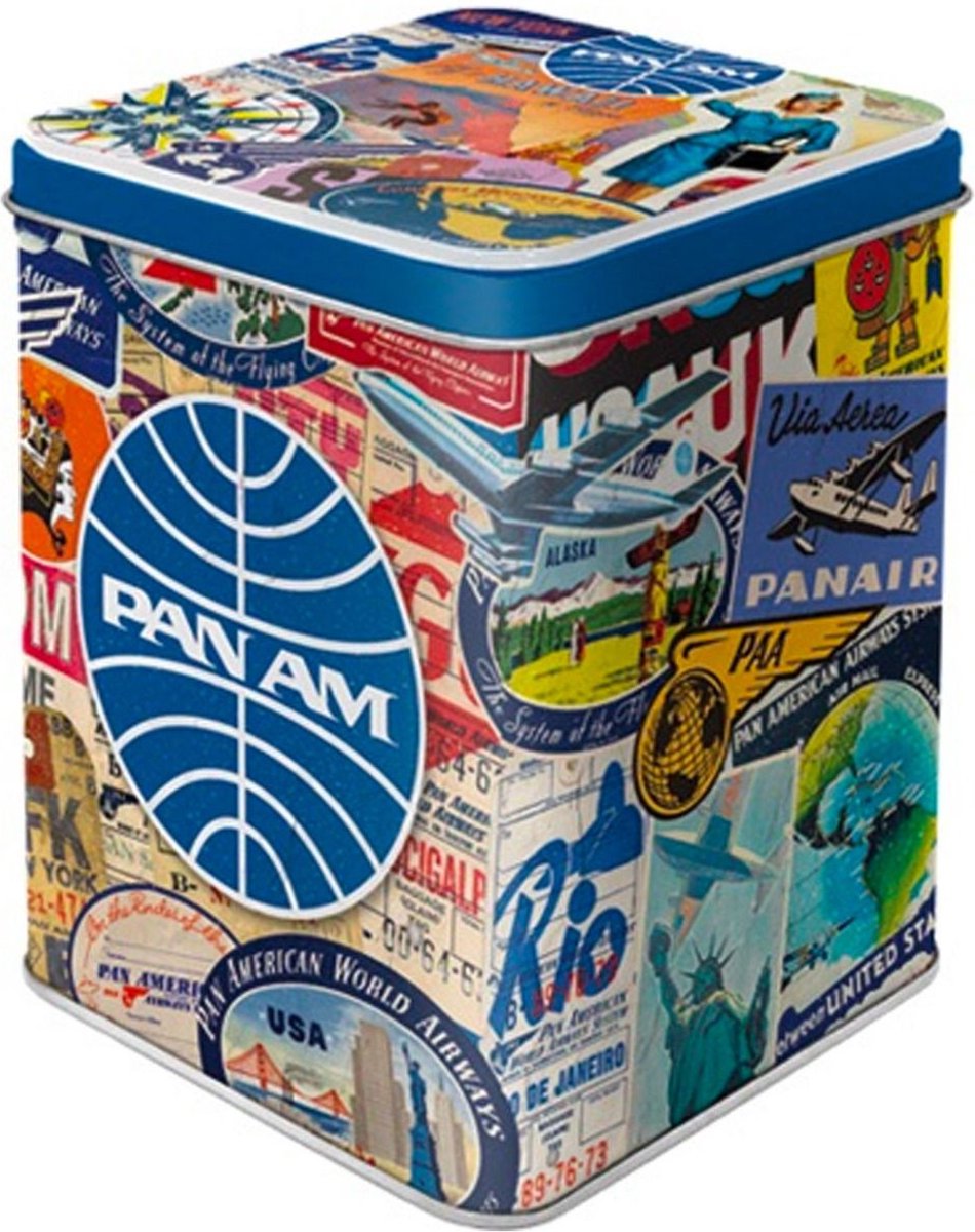 Thee Blik Pan Am Travel Collage