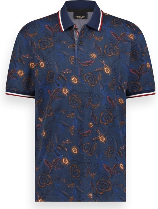 Polo homme imprimé all-over | Robe Blues