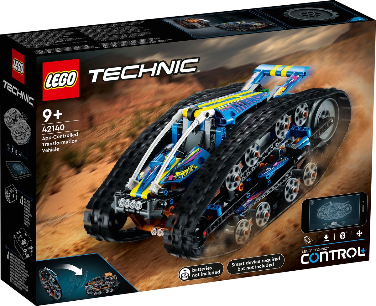 LEGO Technic Transformatievoertuig met App-Besturing - 42140 | bol.com