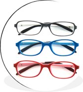 Trois montures de lunettes d'affilée Cercle mural aluminium ⌀ 120 cm - impression photo sur cercle mural / cercle vivant / cercle de jardin (décoration murale)