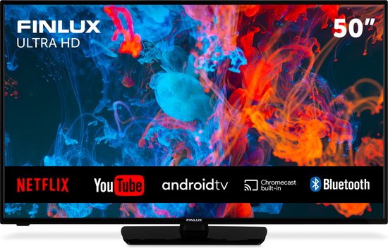 Finlux FLU5035ANDROID - 50 inch - 4K Ultra HD - Android Smart TV met Ingebouwde Chromecast