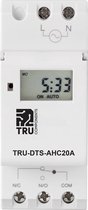 TRU COMPONENTS TRU-DTS-AHC20A 230 V/AC 1x wisselcontact 20 A 250 V/AC Weekprogramma
