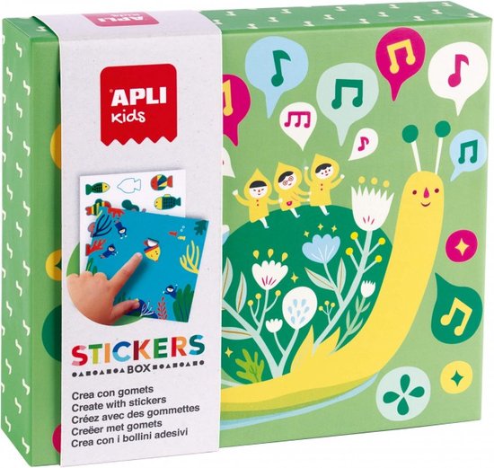 Foto: Apli kids stickerspel kabouters