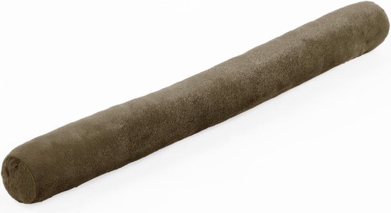 Tochthond voor deuren / Tochtstopper / Tochtrol | Polyester | Taupe 90 x 10 cm