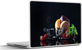 Laptop sticker - 11.6 inch - Rustiek - Fruit - Kaas - Tafel - Stilleven - 30x21cm - Laptopstickers - Laptop skin - Cover