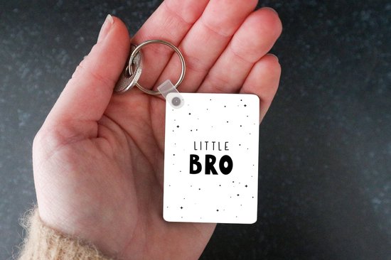 Porte-clés - Proverbes - Enfant - Garçons - Petit frère - Citations - Cadeaux à distribuer - Plastique - Cadeaux Sinterklaas - Cadeaux à distribuer pour enfants - Cadeaux chaussures - Petits cadeaux