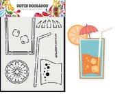 Dutch Doobadoo Card Art Cocktail glas A5 470.784.025