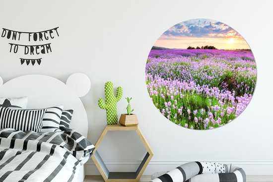 WallCircle - Peinture - Ciel - Multicolore - 150 X 150 Cm