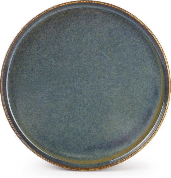 Assiette plate 27,5 cm verte Pila (Set de 3)