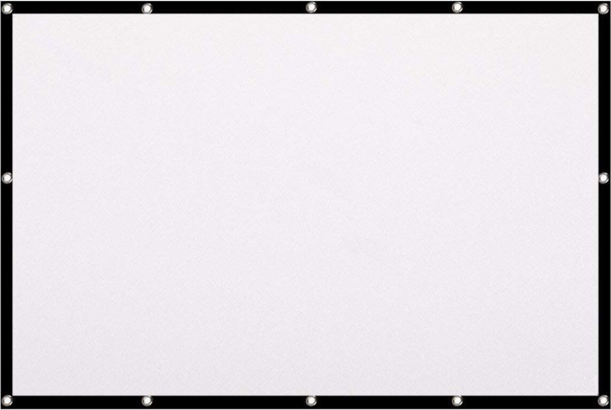 LA VAGUE LV-STA100FP Scherm 16/9 100 inch Wit/Zwart white