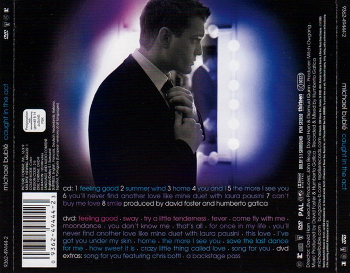 Caught In The Act (CD+DVD), Buble,michael | Muziek | bol.com