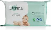 Derma - Eco Baby Billendoekjes - 0% Parfum - 64 doekjes