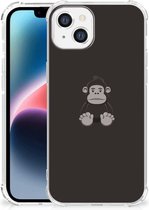 Smartphone hoesje Geschikt voor Apple iPhone 14 Plus Hoesje Bumper met transparante rand Gorilla