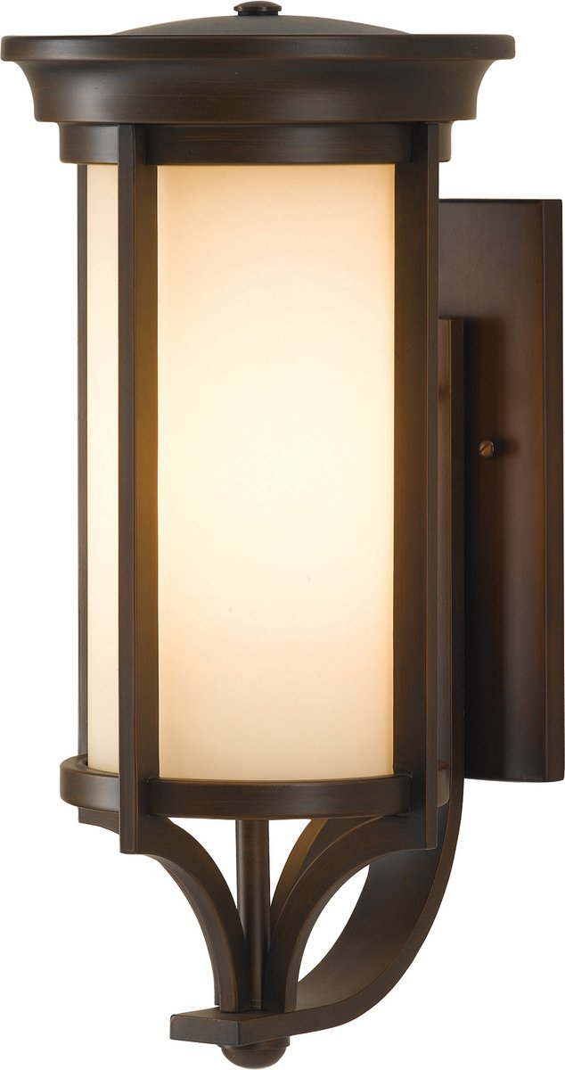 Landelijke Wandlamp - Steady Lighting - Metaal - Landelijk - E27 - L: 17cm - Voor Binnen - Woonkamer - Eetkamer - Zwart