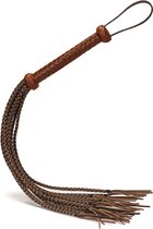 Liebe Seele - The Equestrian Leather Cat O' Nine Tails Flogger - Leren Flogger