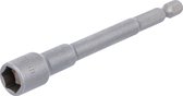 Dopsleutel zeskant, extra lang | voor boormachines | 6,3 mm (1/4"") aandrijving zeskant | 10 mm