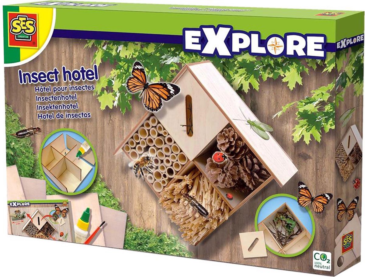 Diy Insecten Insectenhotel - Maak je eigen Insectenhotel - Knutselpakket - DIY ...