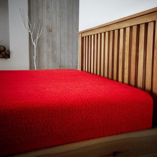 Teddy Sherpa Fleece Hoeslaken Thermisch Super Zacht Warm Cosy Luxe Effen Teddybeer Fleece Beddengoed (Zilver, Eenpersoons