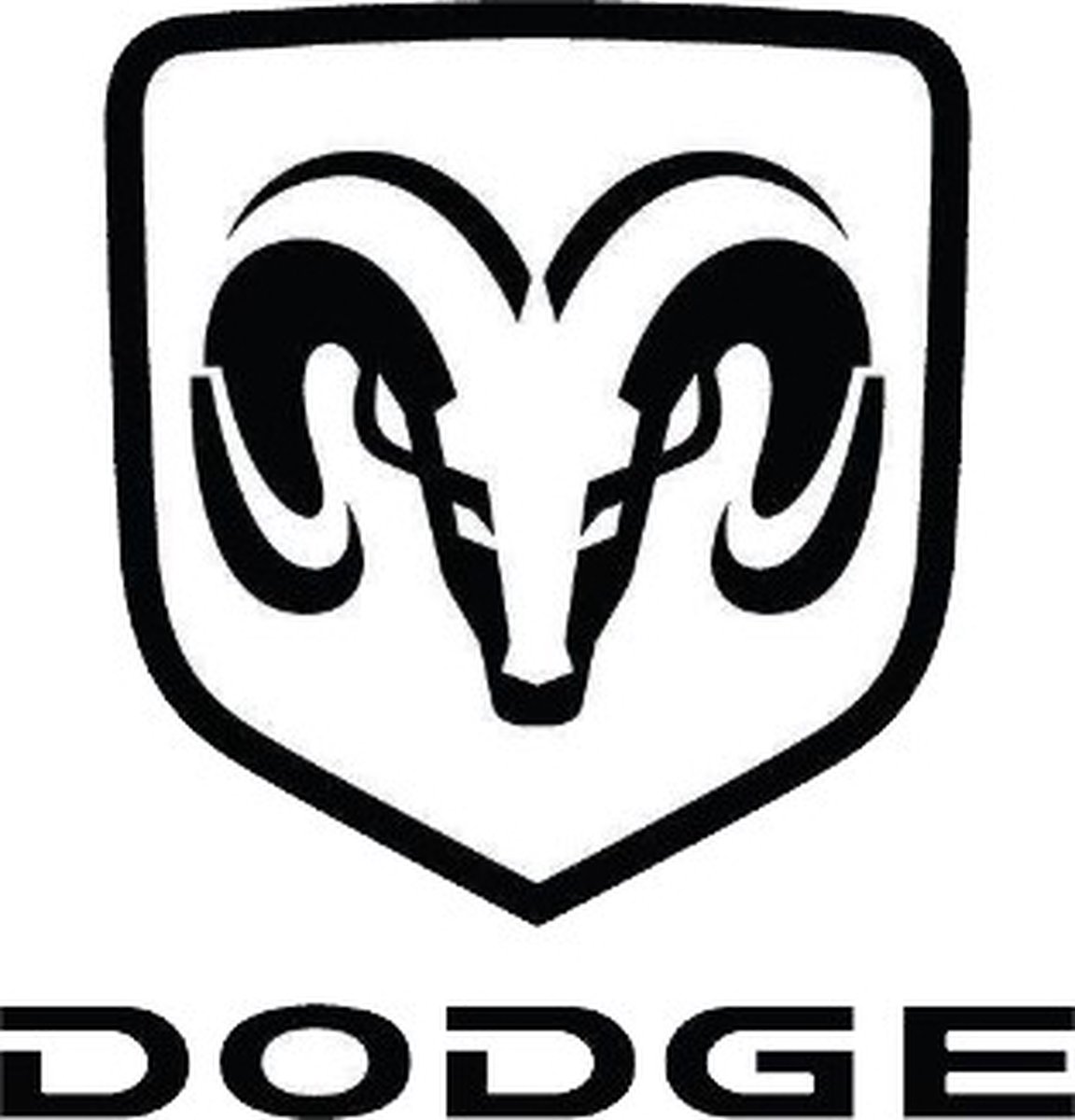 handdoek met Dodge logo - wit - Dodge